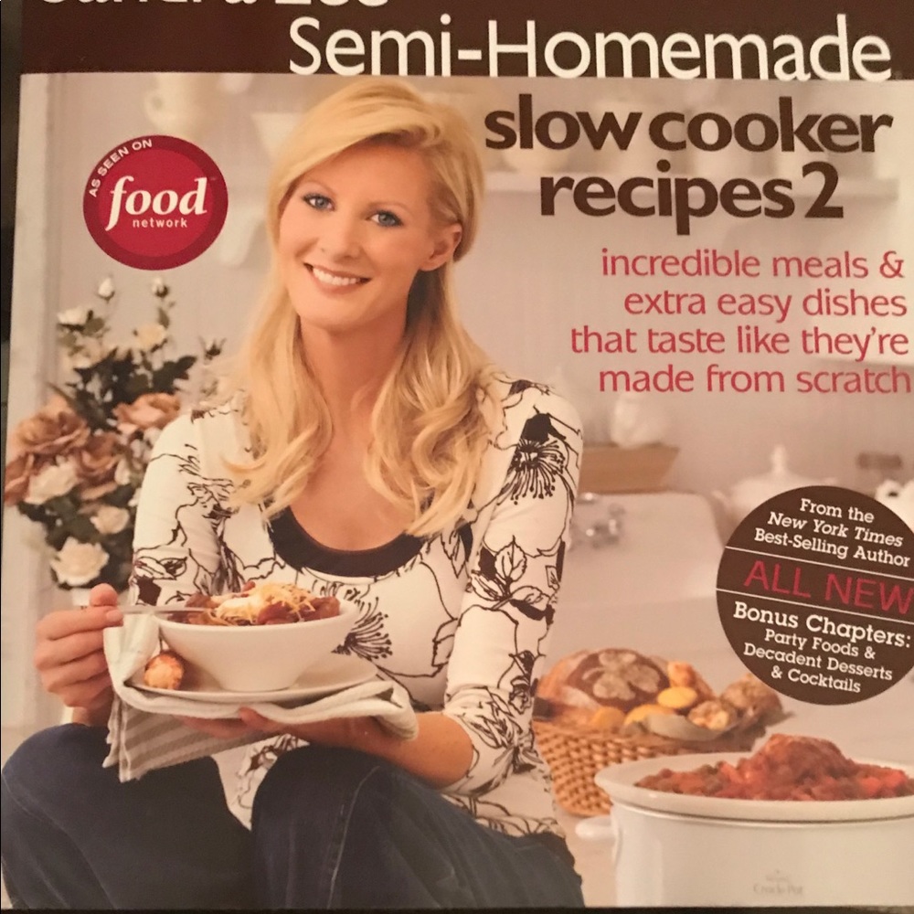 Cook Book Sandra Lee Semi-Homemade
